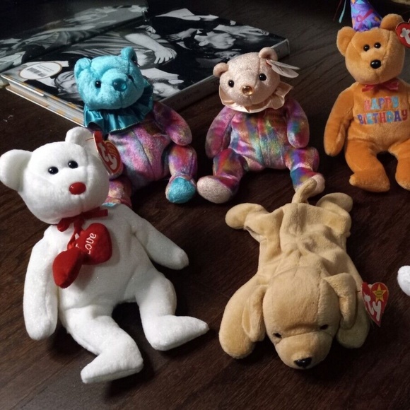 Lot of 43 TY Beanie Babies – Vintage 1990s Collection Rare Retired Plush Toys - Picture 12 of 14